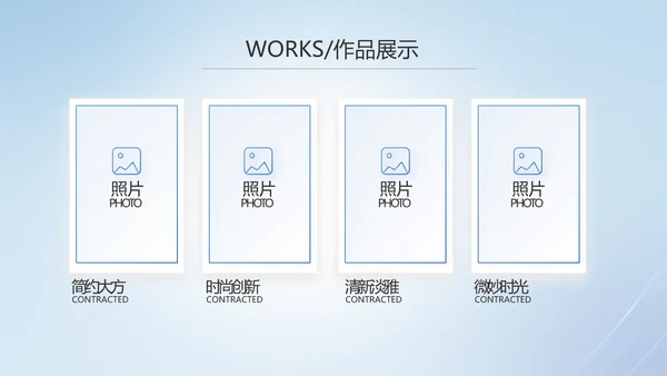 蓝色化妆品面膜年度工作计划动态PPT