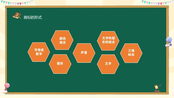 绿色黑板风卡通儿童知识产权进校园小学生知识产权主题班会世界知识产权日