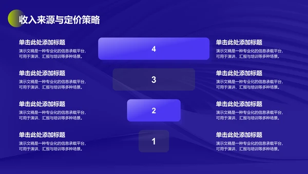 通用行业商业计划书PPT模板