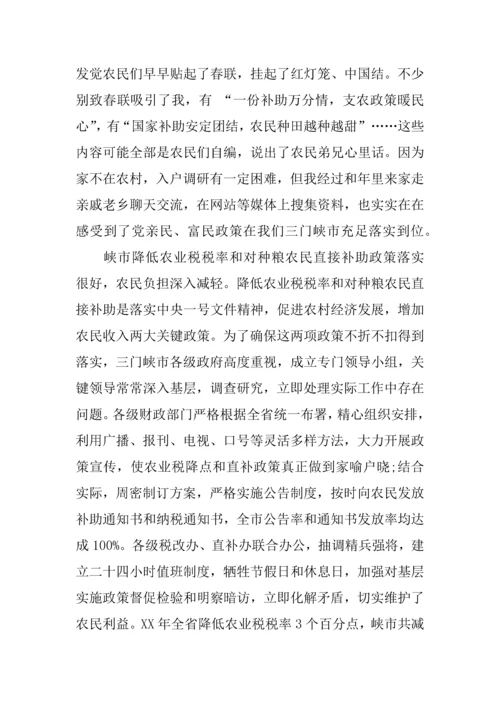 个人春节回乡调研研究报告.docx