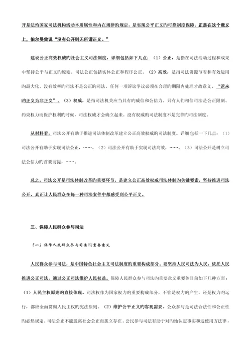 2023年法考论述题法必背个人整理.docx
