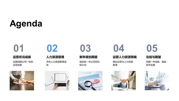 年中人资运营总结报告PPT模板