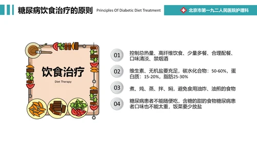 糖尿病健康知识宣教通用PPT模板
