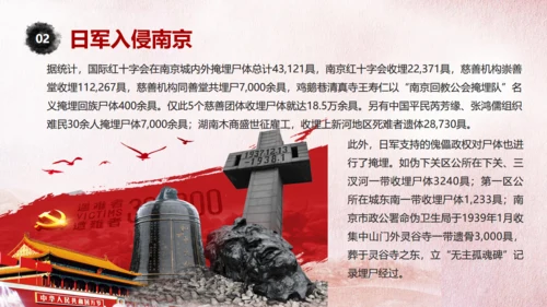 国家公祭日铭记历史缅怀先烈通用PPT模板
