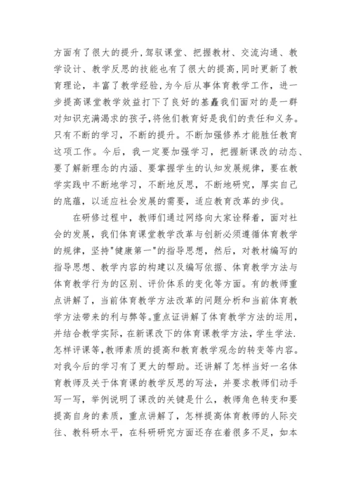 教师继续教育研修总结.docx