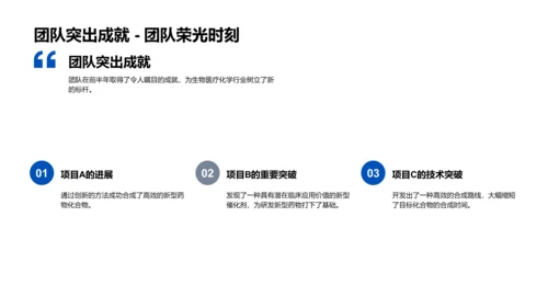 化学研发半年总结PPT模板