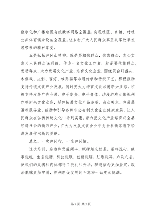 广电局长参加两学一做党性教育.docx