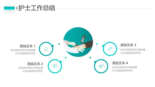 护士长年终工作总结述职报告汇报PPT模板