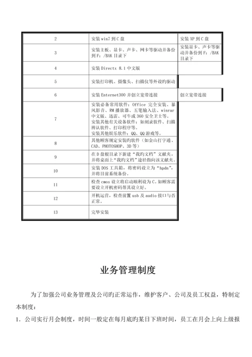 电脑公司管理新版制度范本.docx