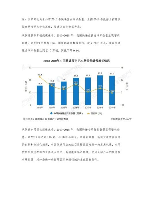 中国快递行业市场现状及发展趋势分析-行业智慧科技应用不断深入.docx