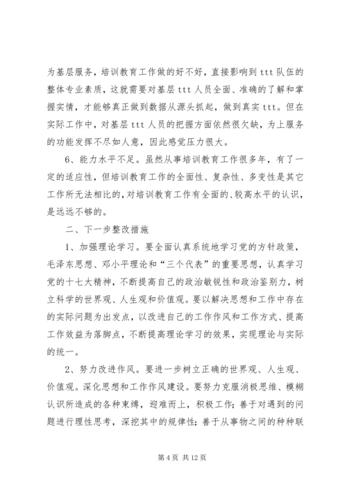 庸懒散奢个人自查报告.docx