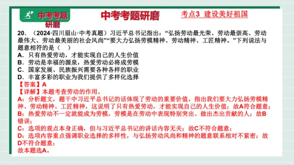 八上道法第四单元维护国家利益复习课件2024  