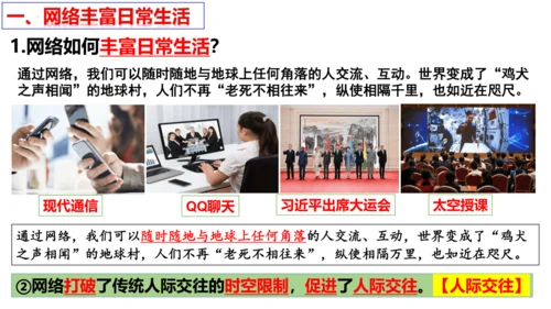 【新课标】2.1 网络改变世界 课件（30张PPT）
