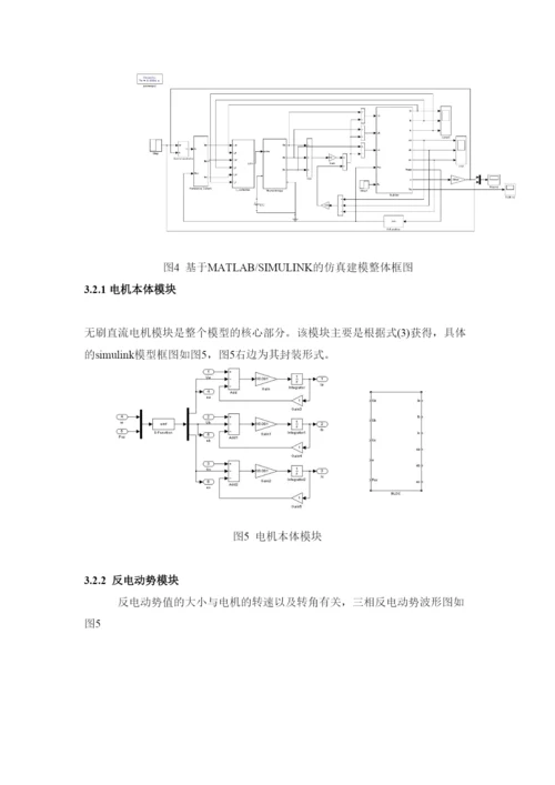 20226297电动助力转向用无刷直流电机控制系统的建模和仿真论文.docx