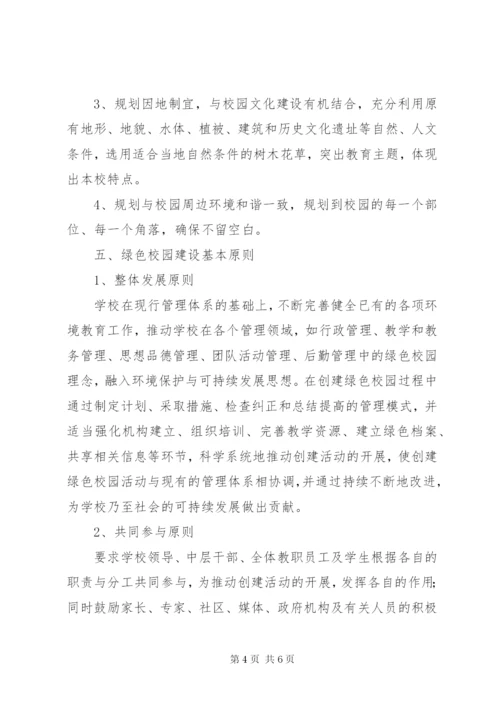 绿色生态校园建设实施方案.docx