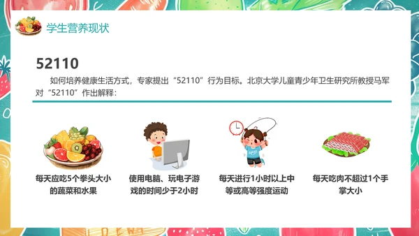 科学食养助力儿童健康成长PPT模板