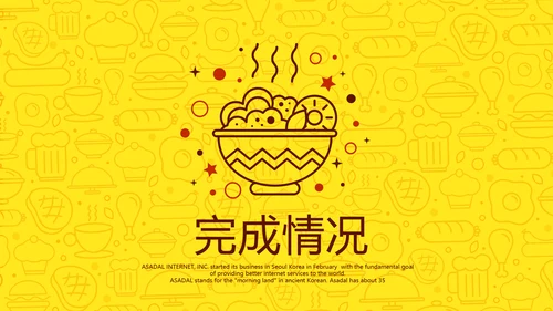 美食餐饮动态PPT模板