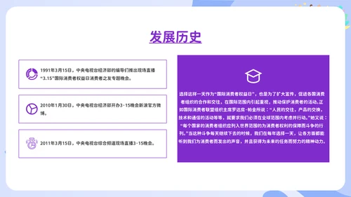315消费者权益日通用PPT模板