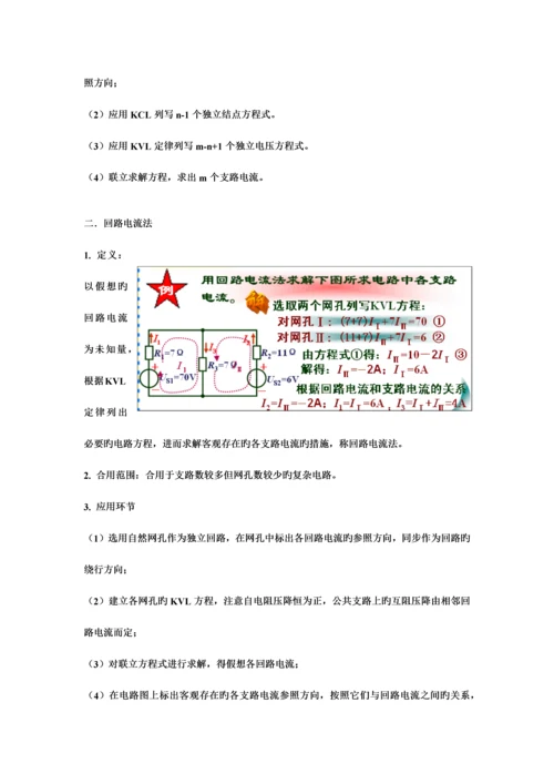 2023年电路基础分析知识点整理.docx