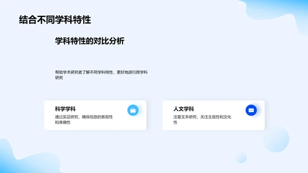 跨学科答辩讲座PPT模板