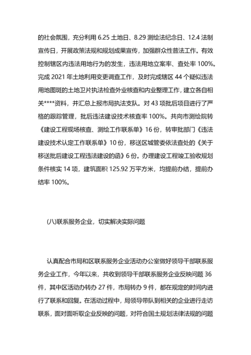 国土规划分局2021年工作总结和2021年工作计划 (2).docx