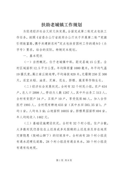 扶助老城镇工作规划.docx