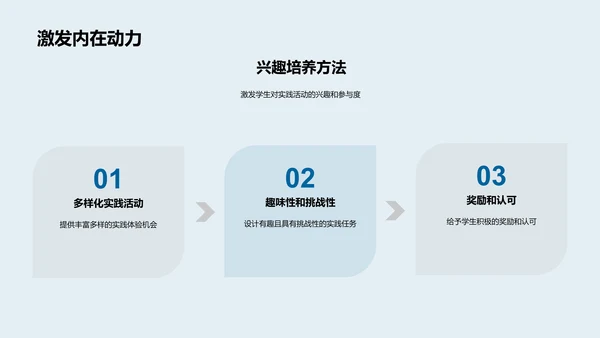 高三实践教育解析PPT模板