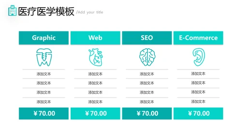 2021年创意欧美风格医院医生护士工作总结汇报通用PPT模板