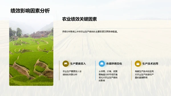 农业生产全年盘点