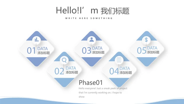 简约医疗病房护理动态PPT