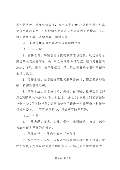 学校健康教育宣传资料大全 (3).docx