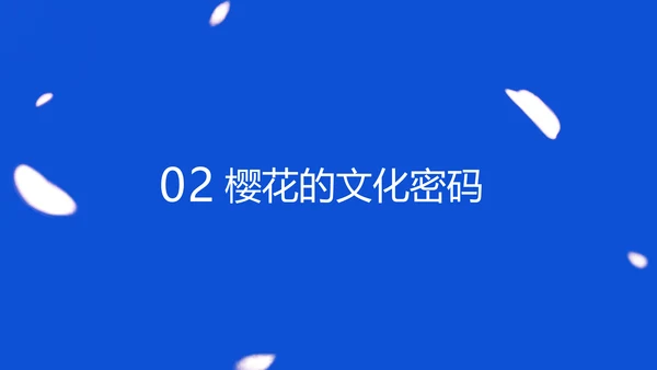 蓝色极简风赏樱攻略