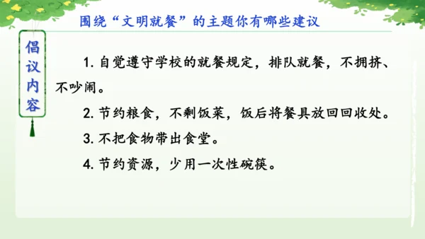 统编版2024-2025学年语文六年级上册第六单元习作学写倡议书-（教学课件）