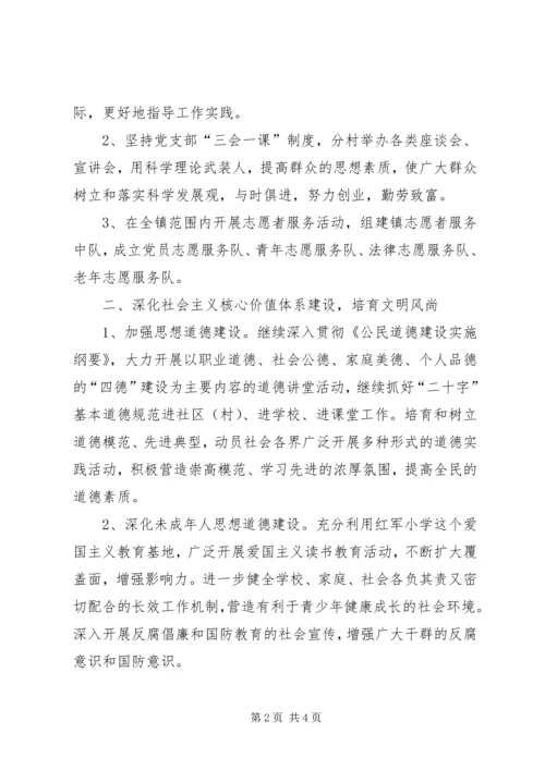 乡镇某年文化工作计划.docx