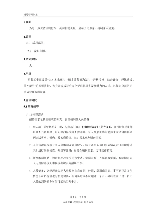 招聘管理制度(完整版).docx