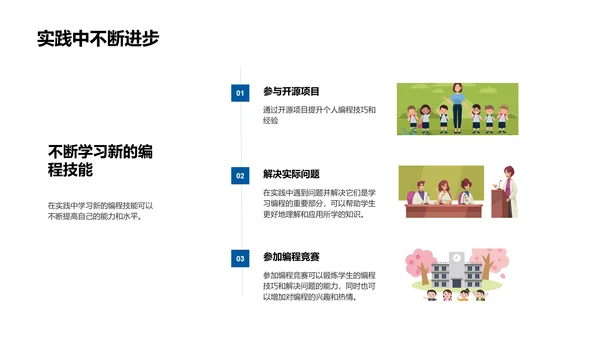 编程基础教学PPT模板