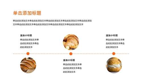 橘色简约烘焙师职业规划PPT模板