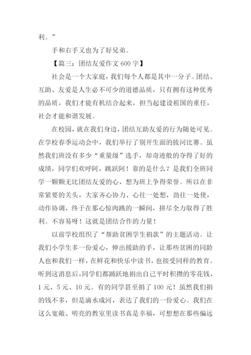 关于团结友爱的作文.docx