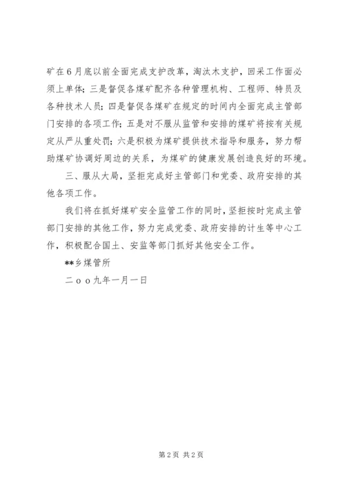 乡镇煤管所工作计划.docx