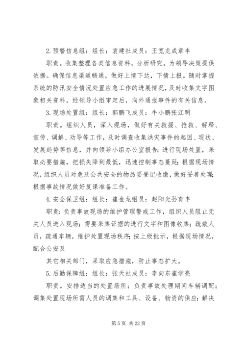 防汛安全工作应急预案.docx