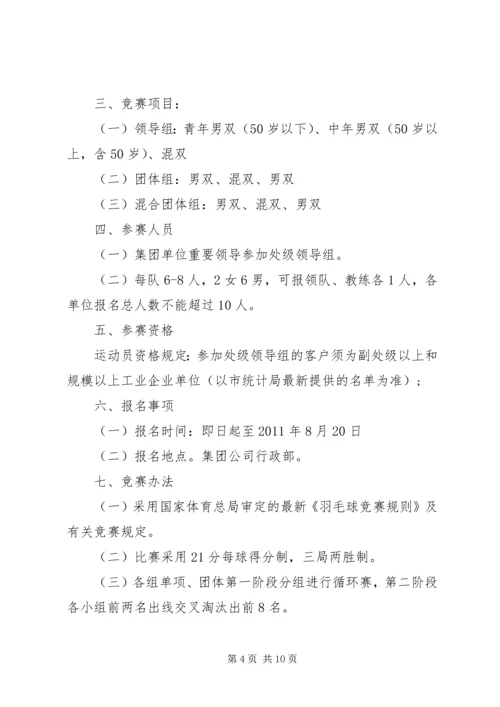 羽毛球赛活动方案.docx