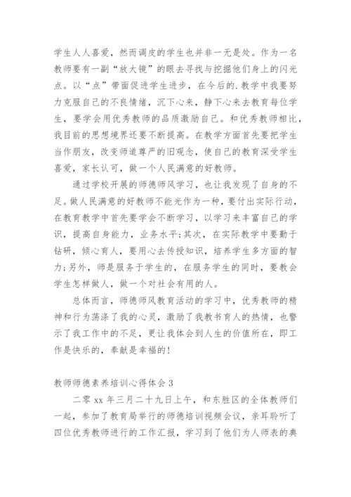 教师师德素养培训心得体会.docx