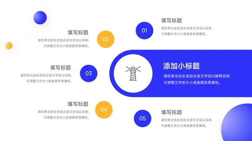 蓝色星球简约转正述职报告PPT模板
