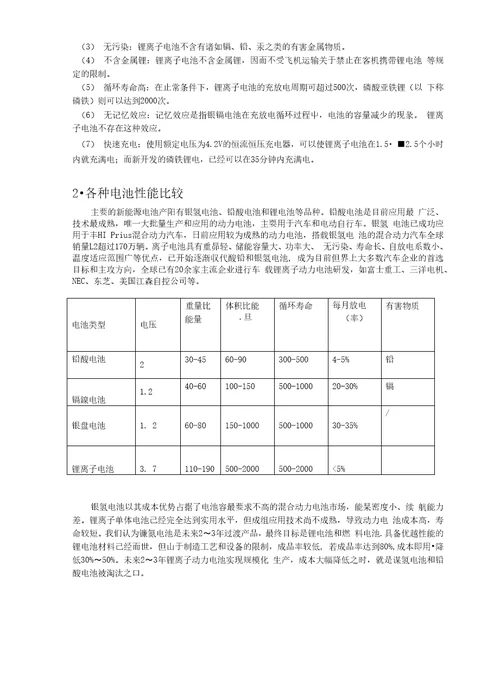 锂电池行业报告一、行业和政策研