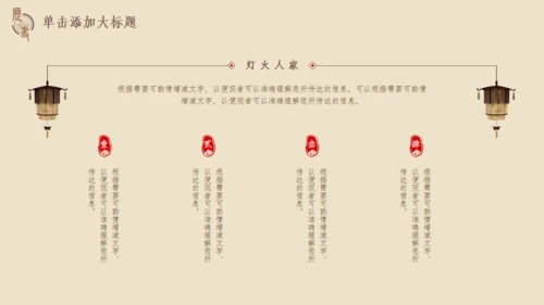 中国风历史课件模板
