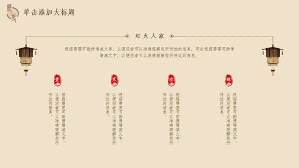 中国风历史课件模板