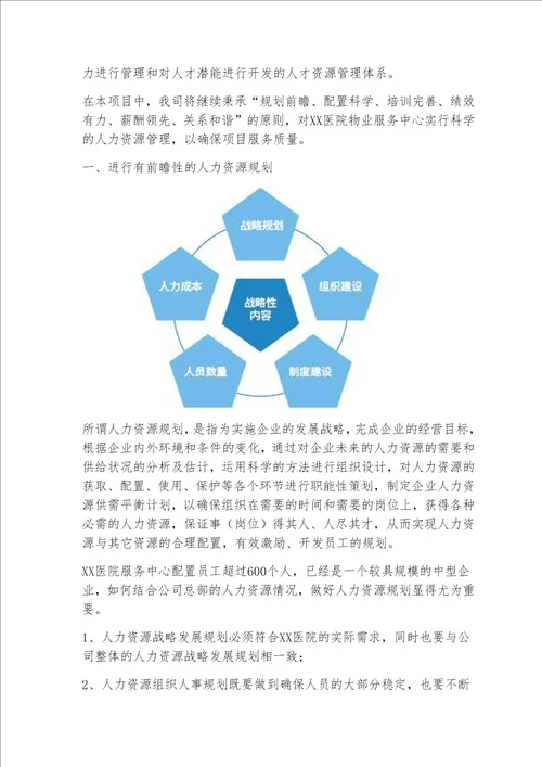 医院物业服务人员配备培训与管理措施
