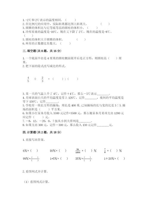 北师大版六年级下册数学期末测试卷（研优卷）.docx