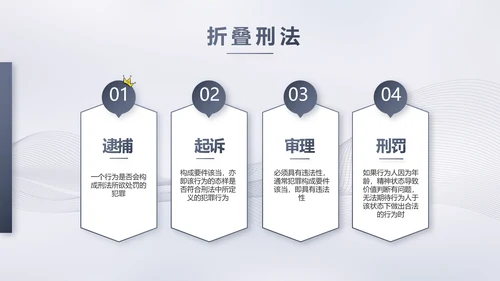 蓝色大气法律工作汇报动态PPT