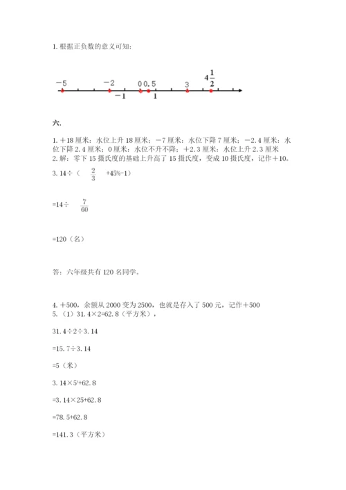 北京海淀区小升初数学试卷含答案【黄金题型】.docx